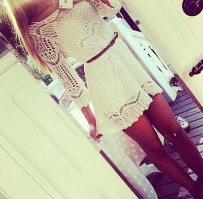 Vestido Off White