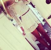 Vestido Off White